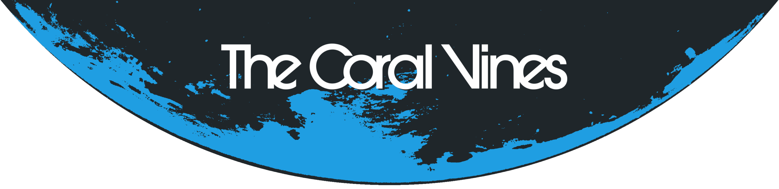 The Coral Vines - Manifesto of the Four Elements: Friendship, Community, Creativity and Elibrion The Coral Vines logo on a view of Earth from space with blue-black background.
